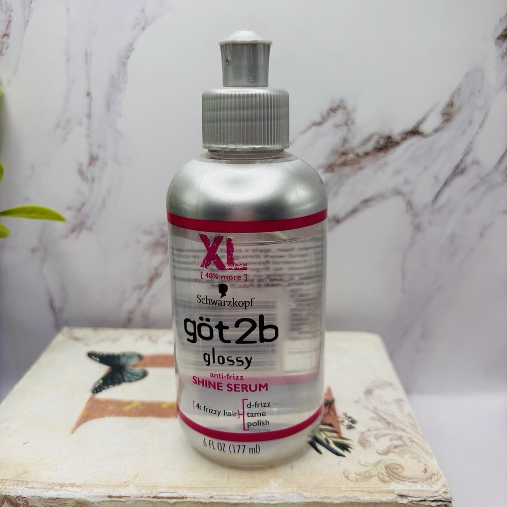 Got2b Glossy Anti Frizz Shine Serum XL 6 FL OZ Schwarzkopf Discontinued